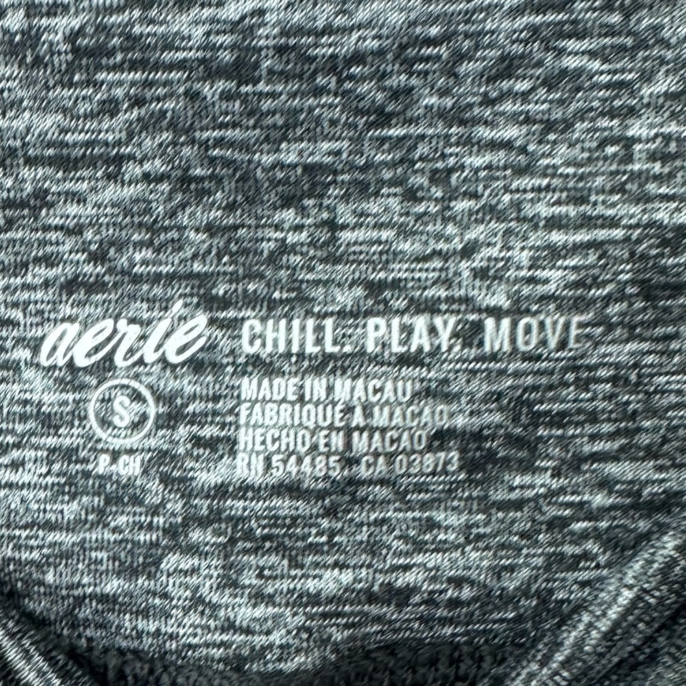 Aerie Gray and White High-Waisted Leggings/ leg warmers - Picture 5 of 5